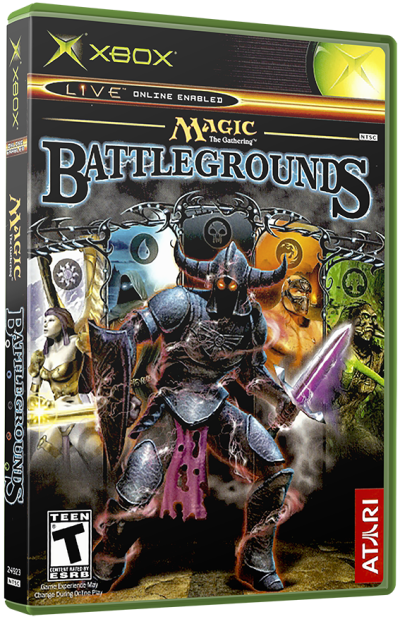 Magic the Gathering - Battlegrounds (USA)3D boxes